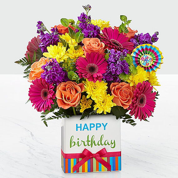 Birthday Brights Bouquet