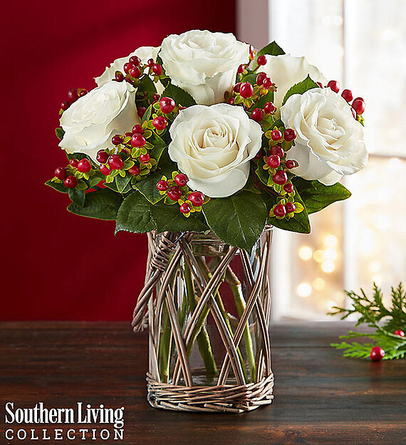 Happy Holiday Bouquet by Southern Living&amp;reg;