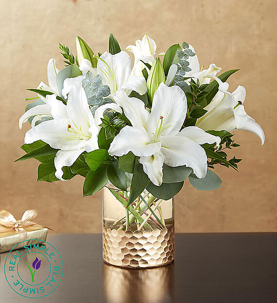 Classic Lily Bouquet by Real Simple&amp;reg;
