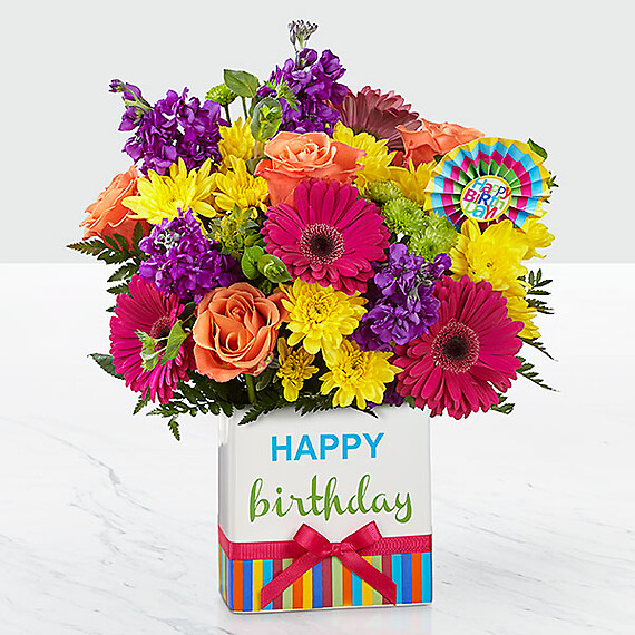 Birthday Brights Bouquet