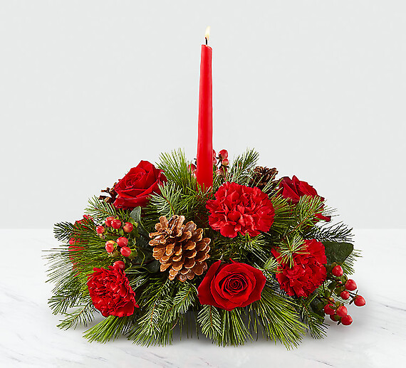 I&#039;ll Be Home for Christmas™ Candle Centerpiece