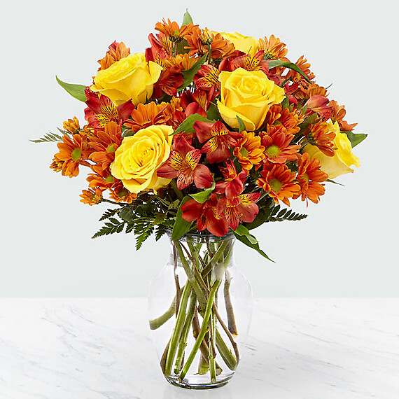 Golden Autumn Bouquet