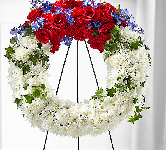 Patriotic Passion Wreath