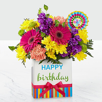 Birthday Brights Bouquet