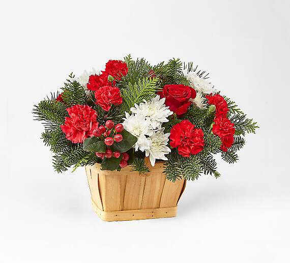 Good Tidings Floral Basket