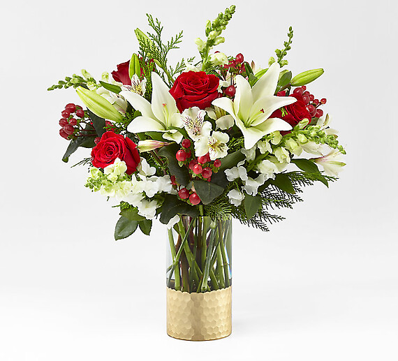 Golden Holiday Bouquet